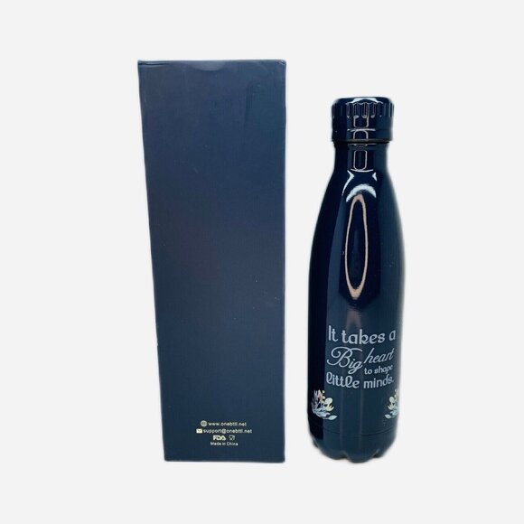 NIB Owls Stainless Steel Water Bottle Double Wall Insulated Sport Hiking Outdoor - Picture 11 of 13